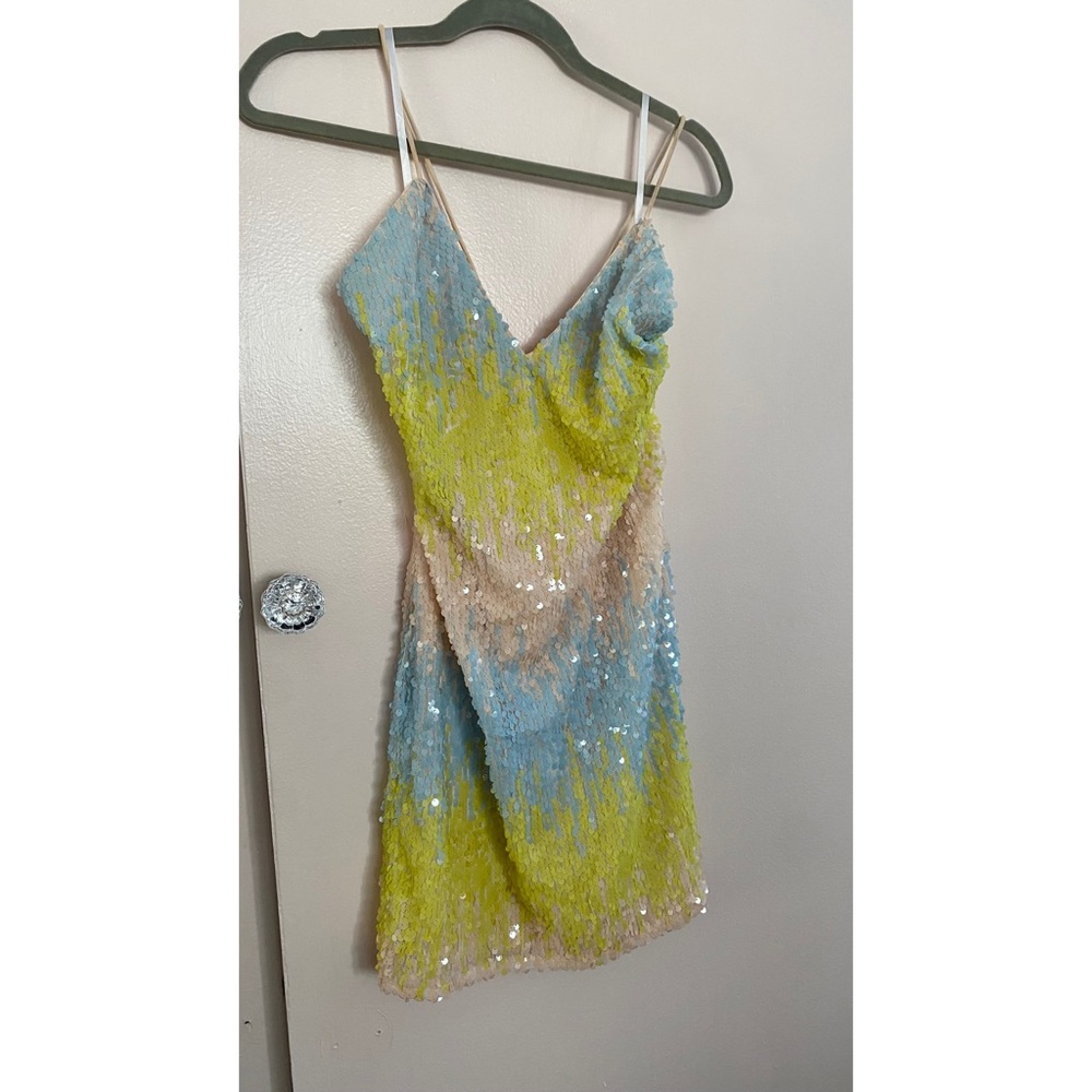 Sequin mini dress